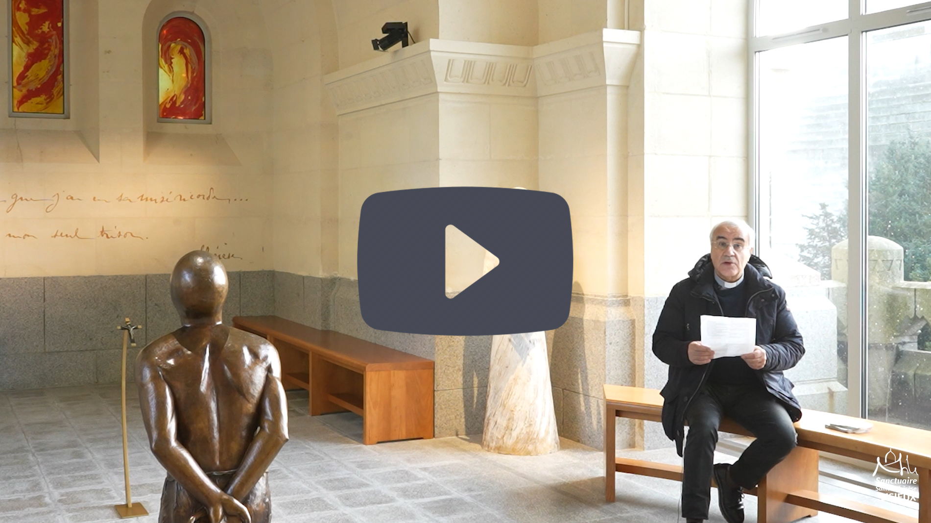 Sanctuaire sainte Thérèse de Lisieux - parcours vidéo