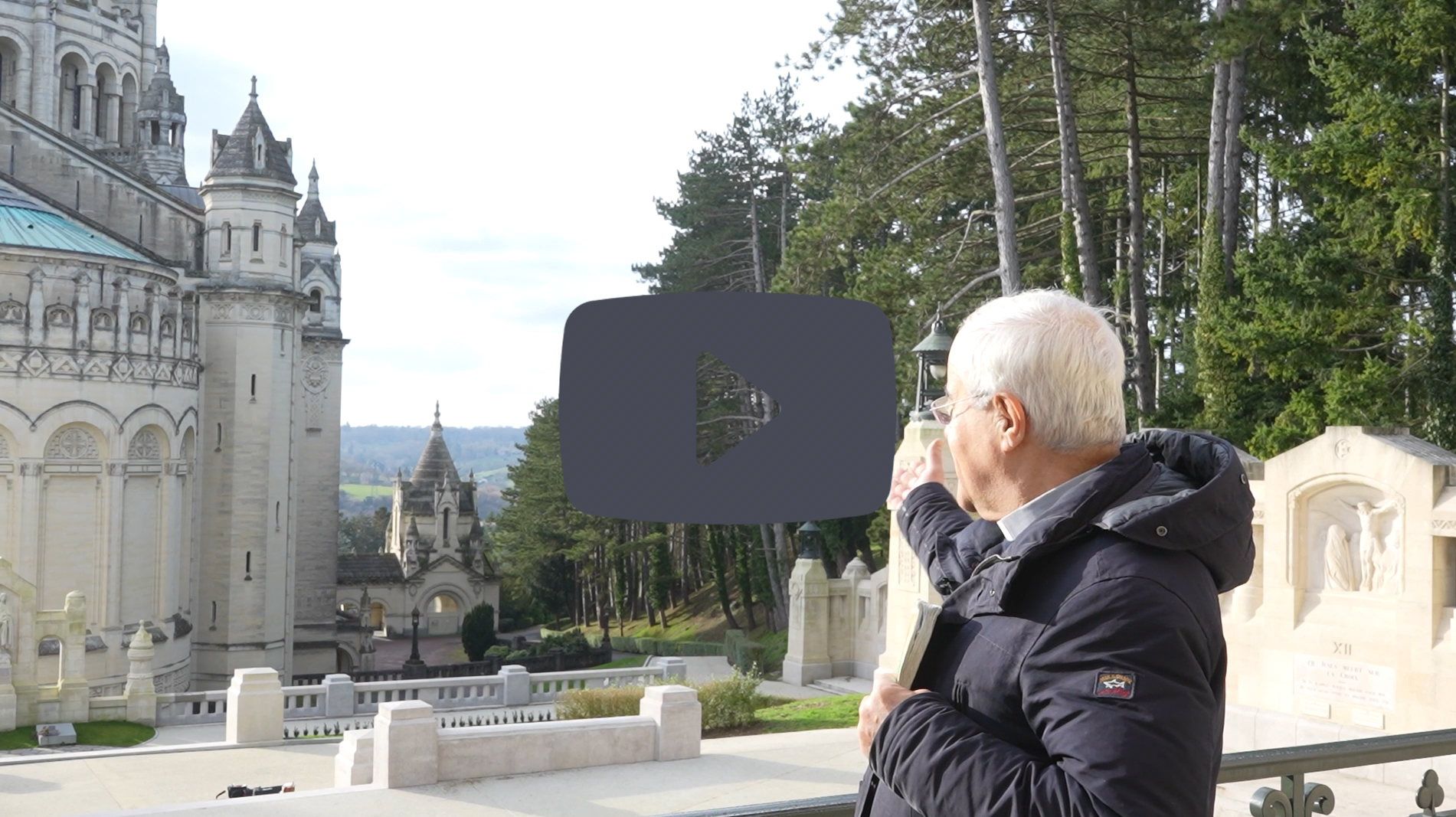 Sanctuaire sainte Thérèse de Lisieux - parcours vidéo