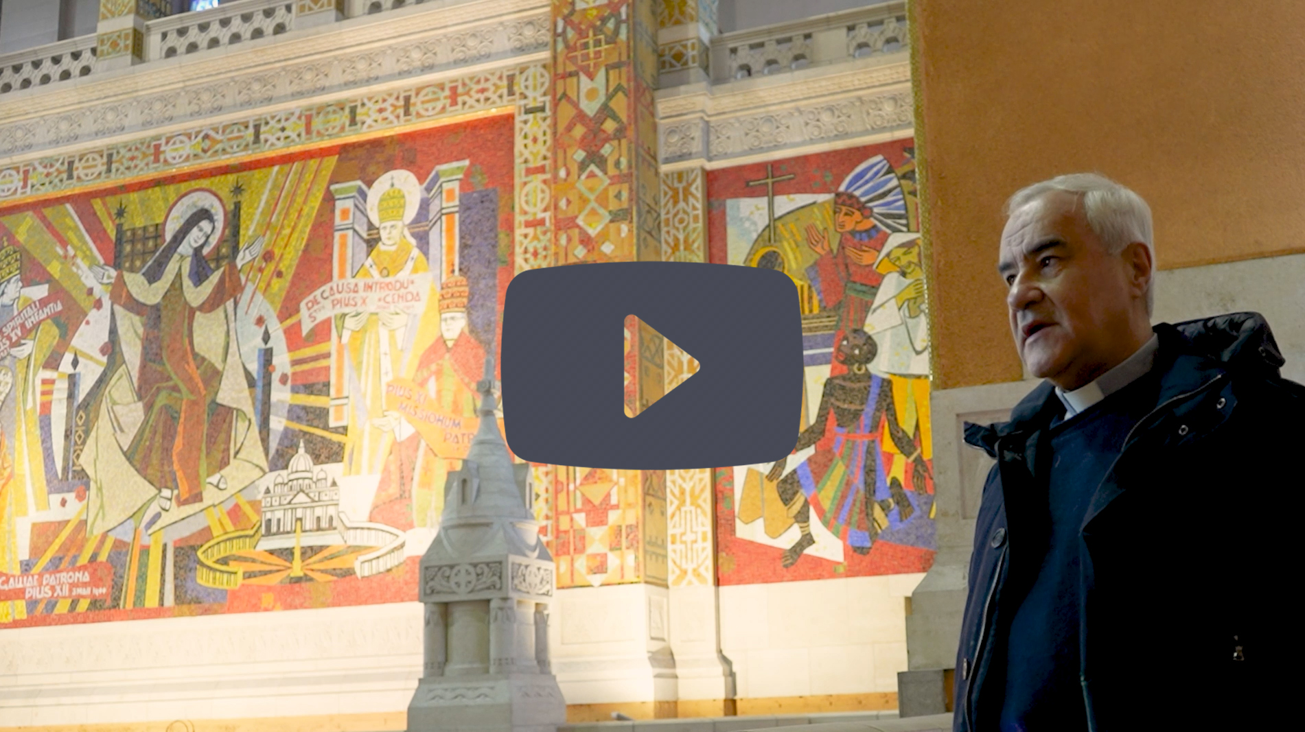 Sanctuaire sainte Thérèse de Lisieux - parcours vidéo